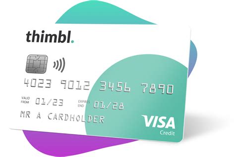 thimbl credit card limit